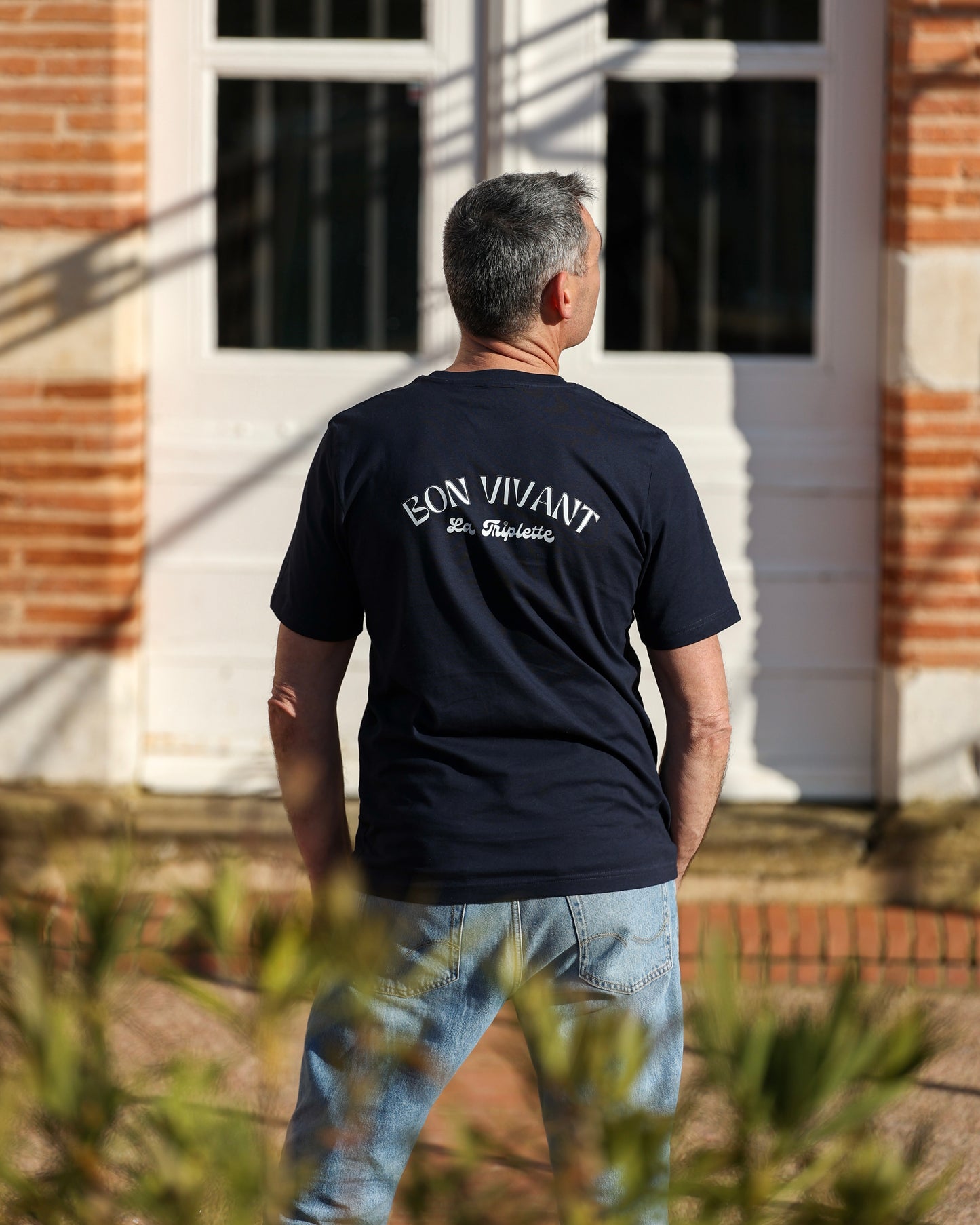 T-shirt Bon Vivant Bleu