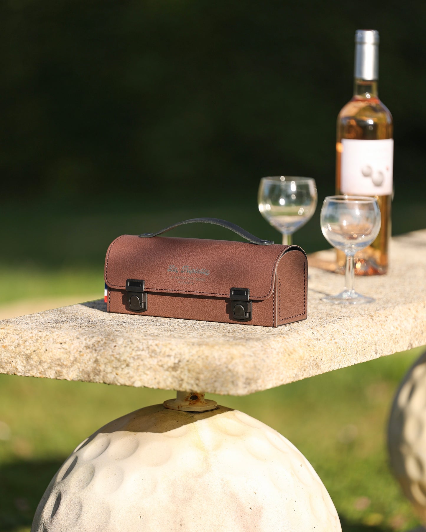 Sacoche de pétanque Marron