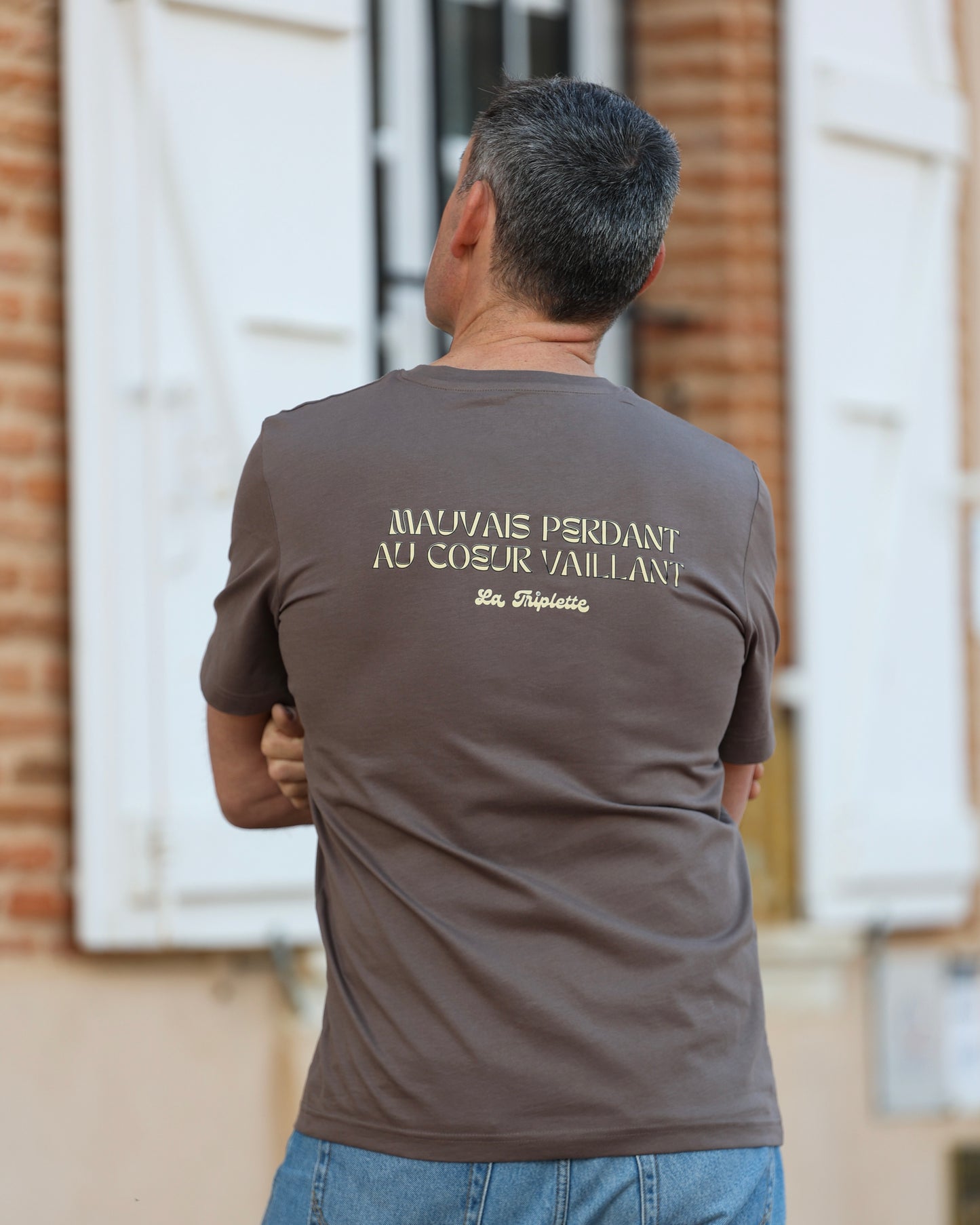 T-shirt Mauvais Perdant au Coeur Vaillant