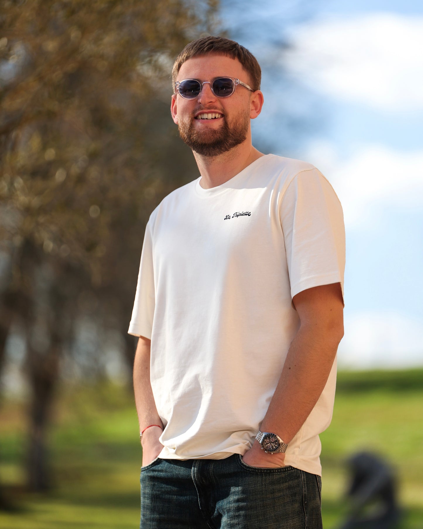 T-shirt Manger Picoler Rigoler