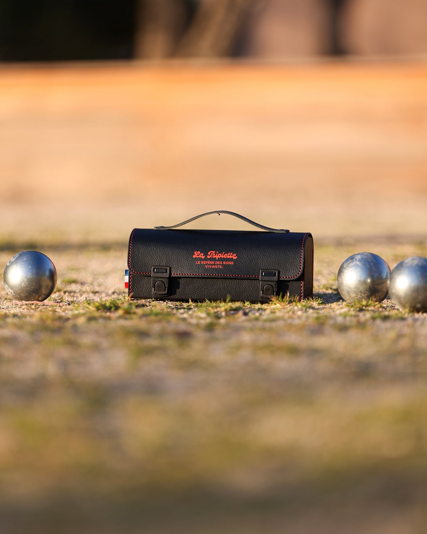 Sacoche de pétanque Noir & Rouge
