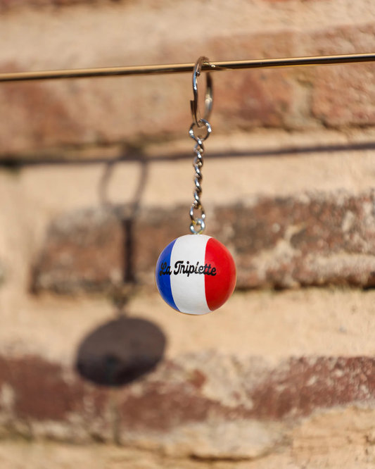 Portes-clés cochonnet tricolore