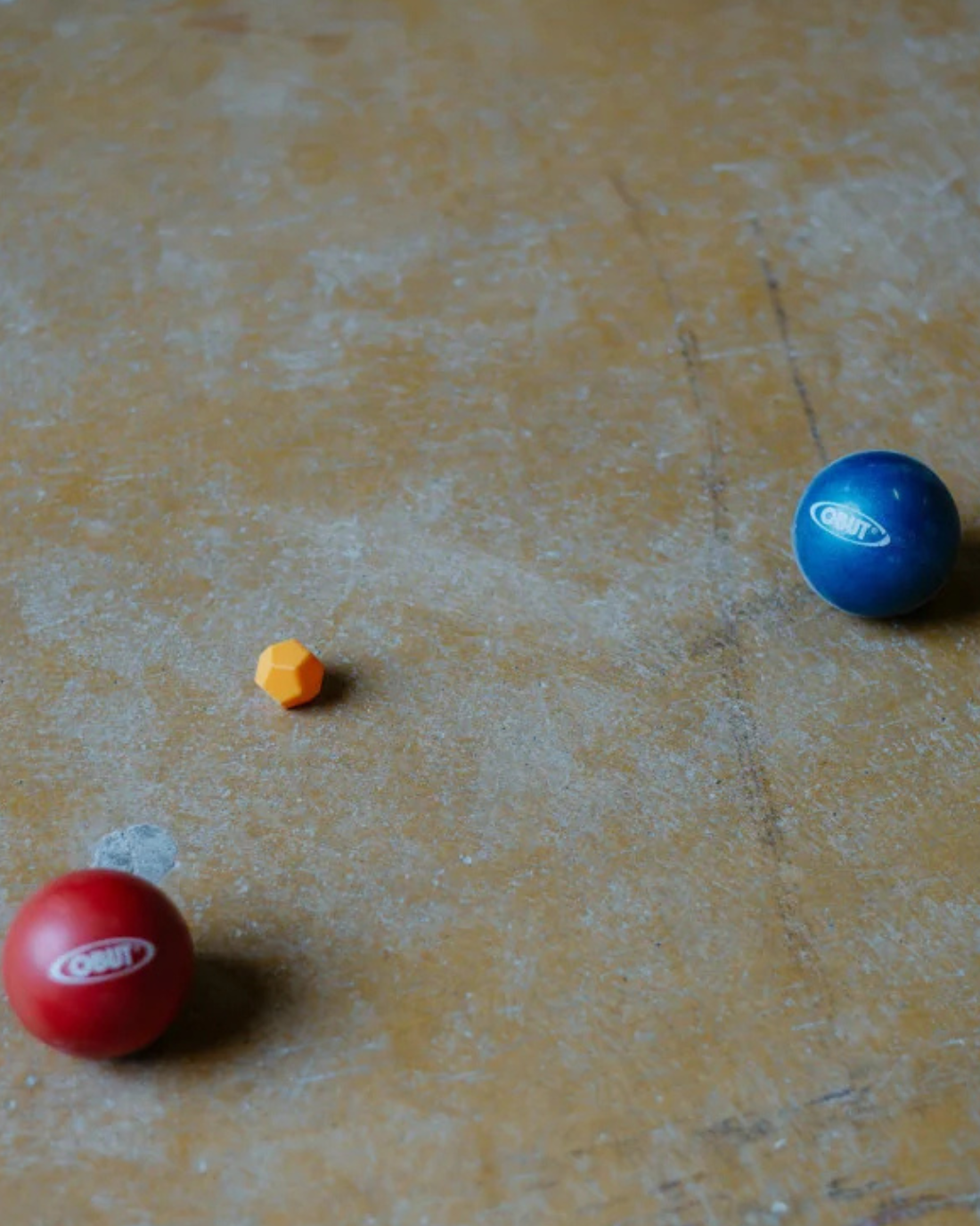 Boules de pétanque d'intérieur grises Obut