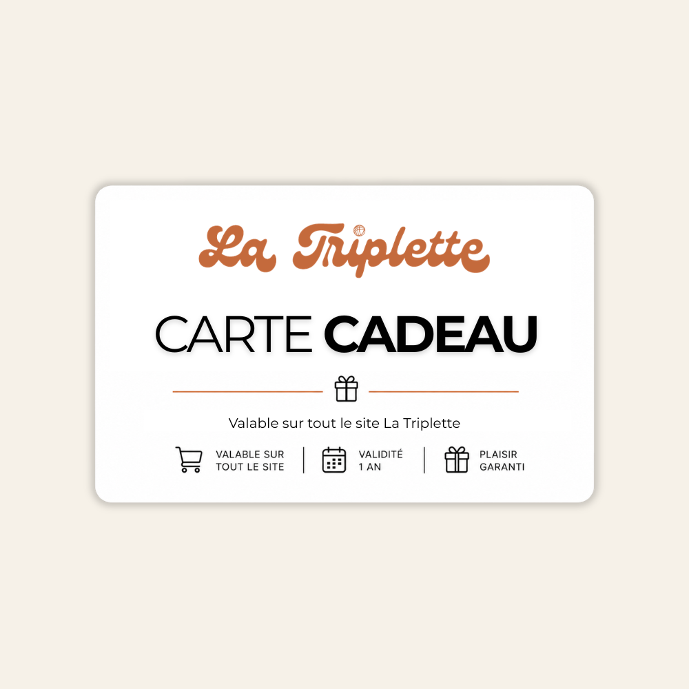 Carte-cadeau LA TRIPLETTE