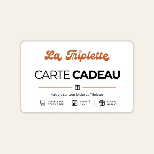 Carte-cadeau LA TRIPLETTE